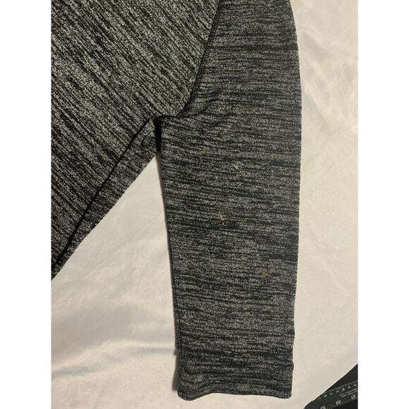 Gap 3/4 Sleeve Womens Hoodie Black Gray Soft Thin L *few Sm Spots** Pics - Picture 4 of 6